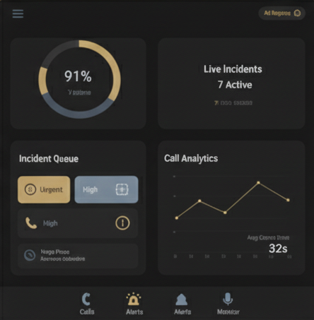 Data points on top of landscape